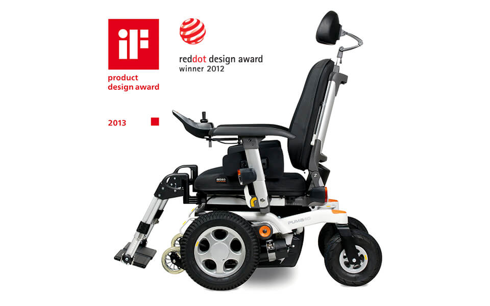 Award-winning powerchair design